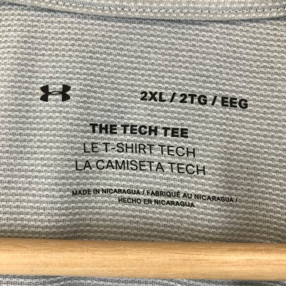 New T-SHIRT UNDER ARMOUR TECH TEE SIZE 2XL - Picture 5 of 13